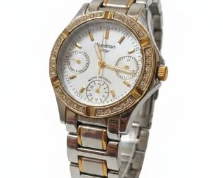 Armitron Now Womens TwoTone Multifunction Watch