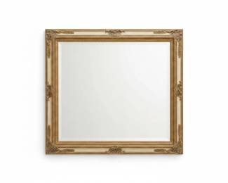 Ornate Hollywood Regency Style Decorative Wall Mirror