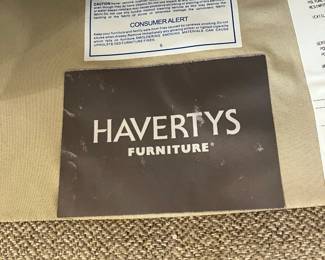 Signature on Loveseat
