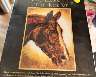 Vintage latch hook kit sealed