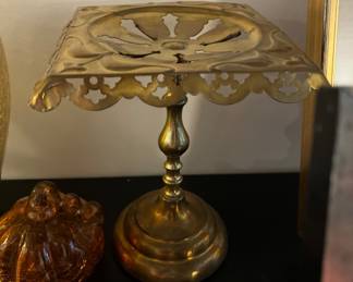 Small Brass Raised Trivet