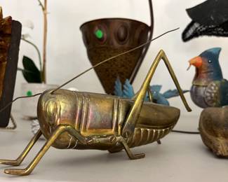 Brass Grass Hopper
