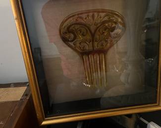 Framed Hair Comb