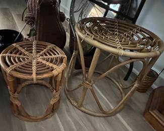 Rattan Stools