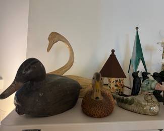 duck Decoy, Carved Duck, Louisville Duck