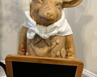 Creamic Chef Pig