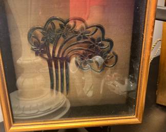 Framed Hair Comb
