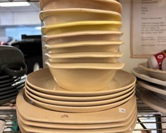Mid century dishes