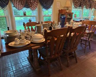extra large dining table and chairs, dining sets