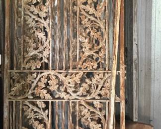 Ornamental cast iron gates