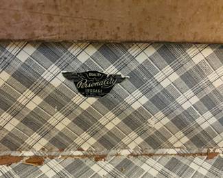 Quality Personality Luggage. C162 - $75. Set of "Quality Personality Luggage". Both are in good vintage condition.