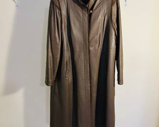 C167 - $80. Vintage Stadick Modelle Winter Leather Jacket.