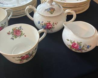 C24 - $100. Crown Staffordshire Bone China.