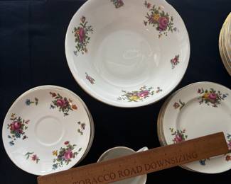 C24 - $100. Crown Staffordshire Bone China.