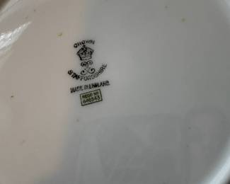 C24 - $100. Crown Staffordshire Bone China.