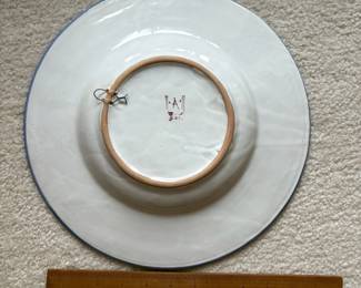 C137 - $30. Vintage Plate - believed to be Dutch.