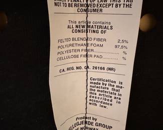 C4 - $500. Fjords Leather Reclining Sofa. *HAS CAT DAMAGE* Measures 76" x 30" x 40" tall. No holes or rips but significant scratches on the arms and back - see photos! If you have cats and this is going to happen anyways this is a great price for a high quality leather couch!