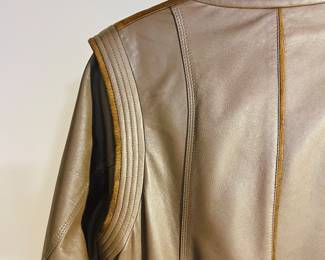 C167 - $80. Vintage Stadick Modelle Winter Leather Jacket.