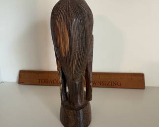 C48 - $40. African Tribal Hand Carved Bust. Measures 7.75" Tall