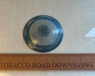 C106 - $20. Enameled Copper Trinket Dish. Signed De Passillé-Sylvestre