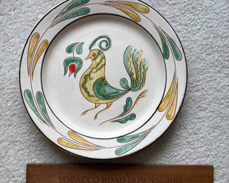 C134 - $20. Les Gabon Terracotta Plate.