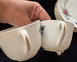 C24 - $100. Crown Staffordshire Bone China.