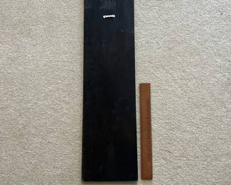 C163 - $40. Brazilian Folk Art. Measures 7" W x 26" Tall