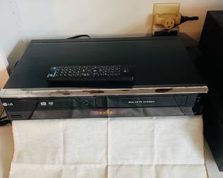 C116 - $100. LG DVD VCR Cassette Recorder. Model RC897T. With Remote. Powers on and opens and closes as it should.