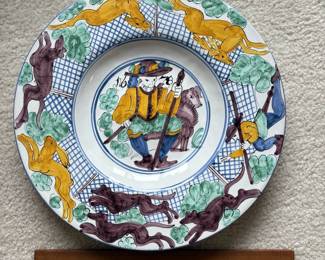 C137 - $30. Vintage Plate - believed to be Dutch.