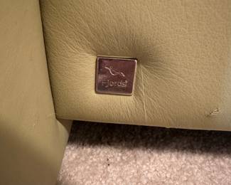 C4 - $500. Fjords Leather Reclining Sofa. *HAS CAT DAMAGE* Measures 76" x 30" x 40" tall. No holes or rips but significant scratches on the arms and back - see photos! If you have cats and this is going to happen anyways this is a great price for a high quality leather couch!