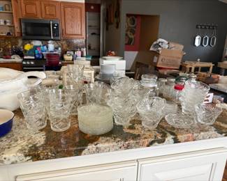 Oatmeal glassware