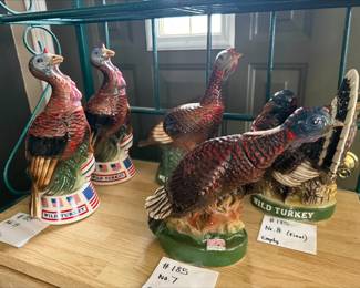 Wild Turkey decanters