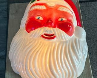 Vintage Lighted NOMA Santa