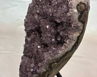 002 Amethyst on Stand