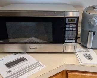 Panasonic Inverter Microwave Farberware Air Fryer