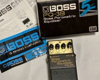 BOSS PQ3B Bass Parametric Equalizer Pedal