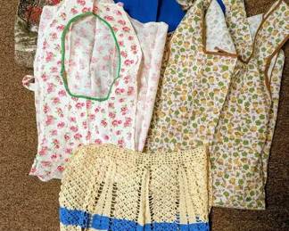 Five Aprons Four Handmade, One ANRI