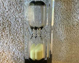 009 Gorham Sterling Silver Octagon Hourglass Timer