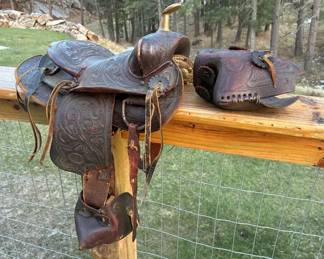 Leather Youth Saddle
