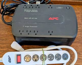 Battery Backup Surge Protector Power Strip