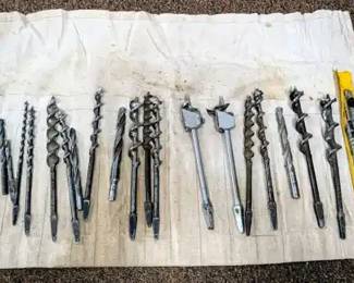 Vintage Auger Drill Bits