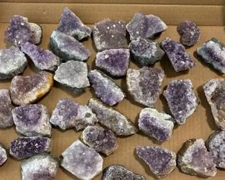 Box of Amethyst Chunks