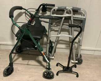 Walkers and Quad Cane