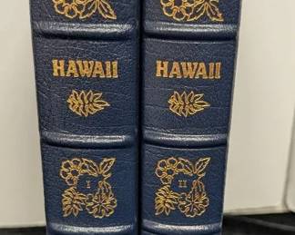 Easton Press Limited Edition Hawaii Volume I II, James Michener