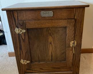 White Clad Side Table