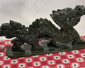 Carved Chinese Jade Dragon
