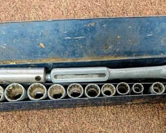 Vintage Rachet Wrench Sockets