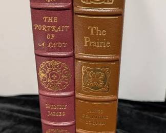 Easton Press Collectors Edition Leather Bound The Portrait Of A Lady The Prairie