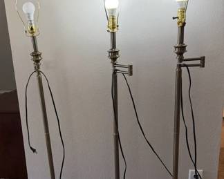 Three Floor Lamps