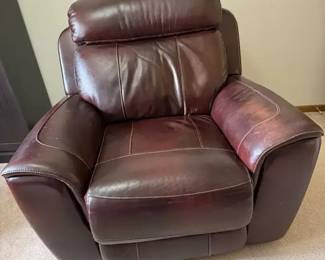Leather Electric Recliner